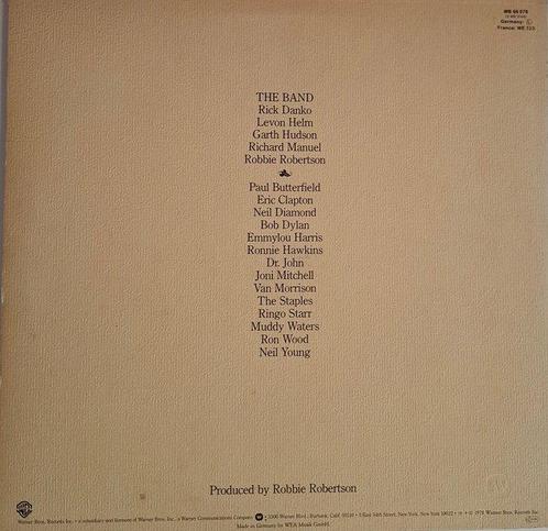The Band - The Last Waltz - 3 x albums LP (triple album) -, Cd's en Dvd's, Vinyl Singles