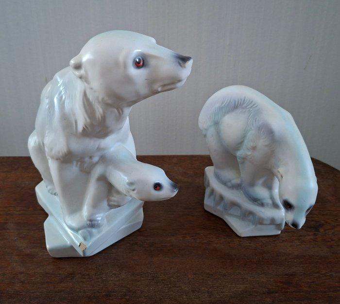 Jema - Beeldje - Ijsbeer - Polar Bear (2) - Keramiek, Antiek en Kunst, Antiek | Glaswerk en Kristal