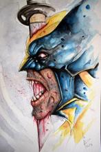 Pablo Such - Wolverine -Original Watercolor, Boeken, Stripverhalen, Nieuw