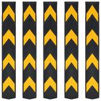 vidaXL Hoekbeschermers reflecterend 80 cm rubber 5 st, Huis en Inrichting, Verzenden, Nieuw