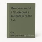Goederenrecht / Studiereeks burgerlijk recht / 2, Livres, Science, Verzenden, E.B. Rank-Berenschot