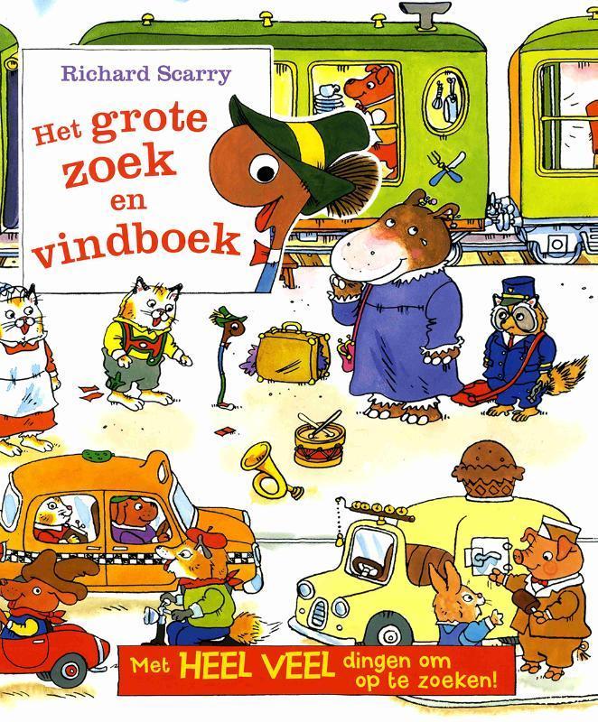 Het grote zoek en vindboek 9789048315239 Richard Scarry, Boeken, Kinderboeken | Baby's en Peuters, Zo goed als nieuw, Verzenden