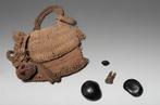 Sling stone bag - Kanak sling stone bag - New Caledonia, Antiek en Kunst