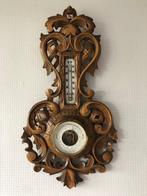 Aneroïde barometer - Glas, Hout, Antiquités & Art