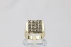 Ring - 14 karaat Geel goud - 0.80ct. tw. Diamant, Nieuw