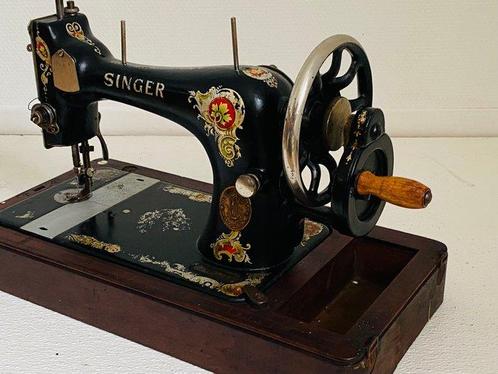 Singer 128K (1917) Machine à coudre - Métal, Antiek en Kunst, Kunst | Designobjecten