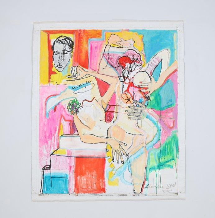 Eleonora Stol (1946-2022) - Amore, Antiek en Kunst, Kunst | Schilderijen | Modern