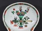 Famille verte schelp coupe - Porselein - China - Kangxi, Antiek en Kunst