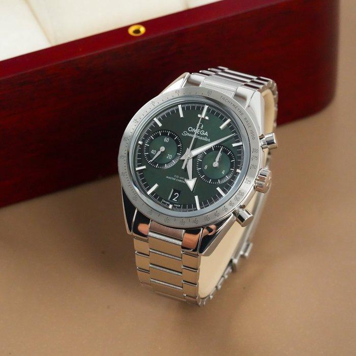Omega - SPEEDMASTER 57 CHRONOGRAPH GREEN DAL -, Bijoux, Sacs & Beauté, Montres | Hommes