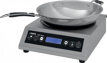 Inductiewok | Incl. Wok LOUISA| 1 Brander | 3.5kW |, Verzenden