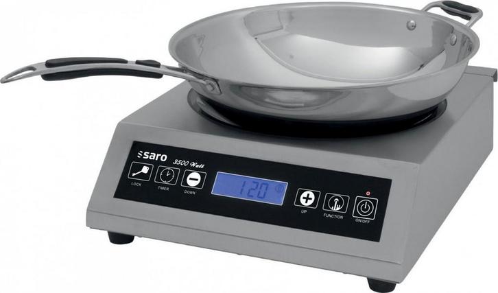Inductiewok | Incl. Wok LOUISA| 1 Brander | 3.5kW |, Zakelijke goederen, Horeca | Keukenapparatuur, Nieuw in verpakking, Verzenden