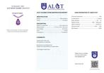 Sans réserve - Certifié ALGT - Collier en améthyste