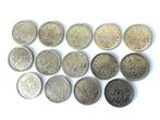 Frankrijk. 5 Francs 1960/1964 Semeuse (14 zilveren munten), Timbres & Monnaies