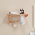 vidaXL Handdoekenrek 60x30x35 cm massief walnotenhout, Huis en Inrichting, Badkamer | Badtextiel en Accessoires, Verzenden, Nieuw