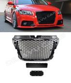 RS3 Look Front Grill Hoogglans zwart Black Edition voor Audi, Ophalen of Verzenden