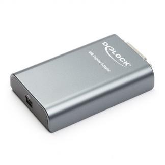 USB naar DVI-I adapter - Delock (Full HD, HDMI, VGA), Computers en Software, Pc- en Netwerkkabels, Verzenden