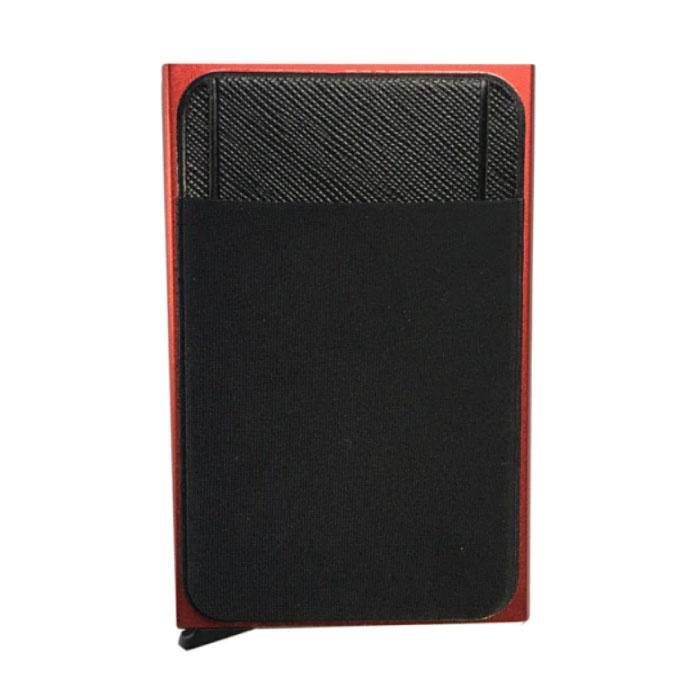 Aluminium Slim Wallet - Portemonnee Portefeuille, Handtassen en Accessoires, Portemonnees, Nieuw, Verzenden