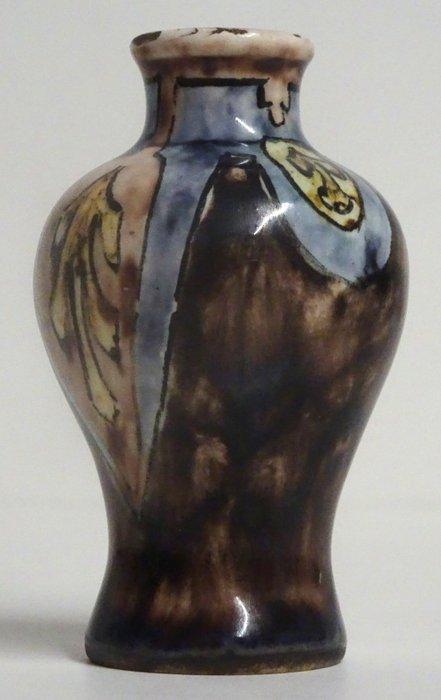 Rozenburg - Vaas - Plateel - Miniatuur vaasje (5,8 cm), Antiek en Kunst, Antiek | Glaswerk en Kristal