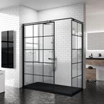 Aanbieding: Inloopdouche Novellini Kuadra H Squares 80x200, Doe-het-zelf en Bouw, Ophalen of Verzenden, Nieuw, Douche