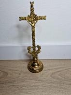 Crucifix en cuivre antique - 21 cm - Antique - Cuivre -, Antiquités & Art