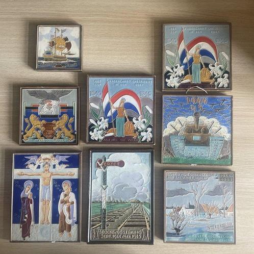 Tegel (8) - De Porceleyne Fles / Westraven Utrecht -, Antiek en Kunst, Antiek | Glaswerk en Kristal