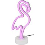 LED Tafellamp - Trion Flamingo - 1W - USB - Rond - Mat Wit -, Huis en Inrichting, Verzenden, Nieuw