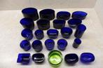 Bocal (23) - Liners en bleu cobalt / petits pots intérieurs