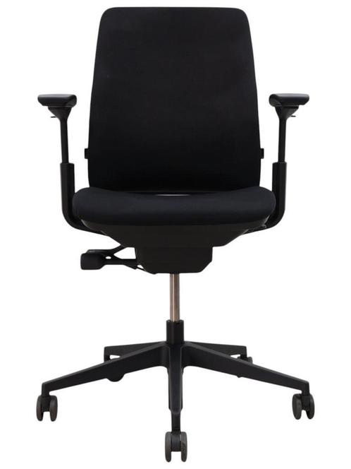 Refurbished Steelcase Amia, Ergonomische Bureaustoel!, Huis en Inrichting, Bureaustoelen, Bureaustoel, Zwart, Zo goed als nieuw