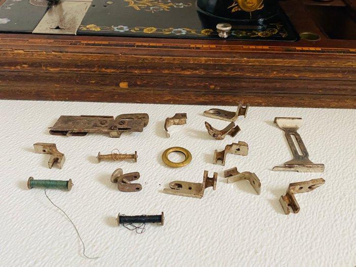 Lewenstein Flora Naaimachine - IJzer, Hout - Werkende, Antiek en Kunst, Kunst | Designobjecten