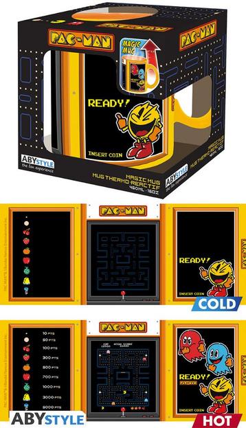 ABYstyle Pac-Man Heat Change Mug-Arcade (Diversen) NIEUW beschikbaar voor biedingen