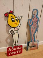 !!! Esso und Fram Luftfilter Pin-Up, selten aus den