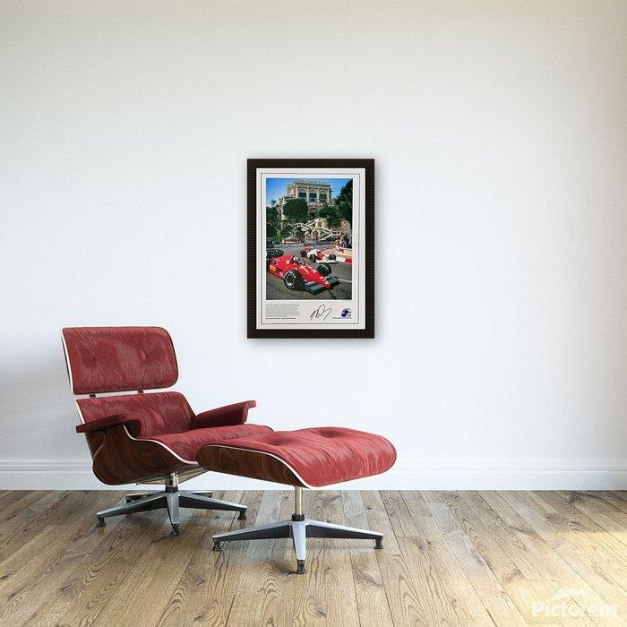Mclaren - Monaco Grand Prix - Alain Prost - 1984 - Print, Verzamelen, Automerken, Motoren en Formule 1