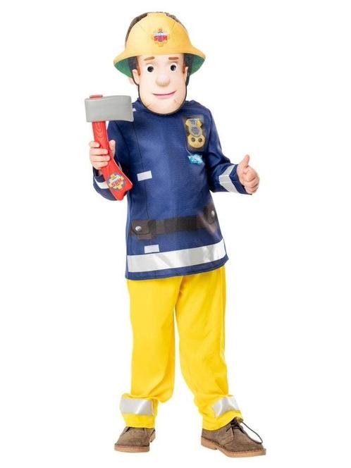 Fireman Sam Pak Kind Luxe, Kinderen en Baby's, Carnavalskleding en Verkleedspullen, Nieuw, Verzenden