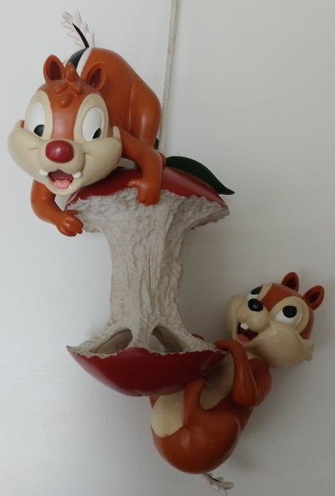 Disney - Figurine - Knabbel en Babbel eten een appel -, Verzamelen, Disney