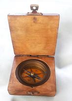 Compas de marin - Bois - Boussole nautique., Antiek en Kunst
