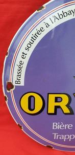 Orval Trappistenbier/Biere Trappiste - Enseigne en émail -