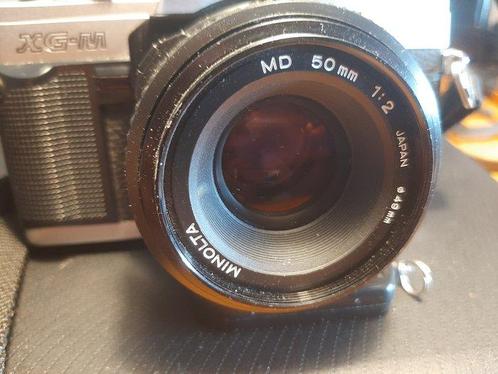 Minolta XG-M + MD 2/50mm | Analoge camera, Audio, Tv en Foto, Fotocamera's Analoog