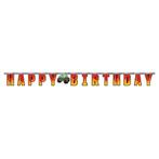Monster Truck Letterslinger Happy Birthday 2m, Hobby & Loisirs créatifs, Verzenden