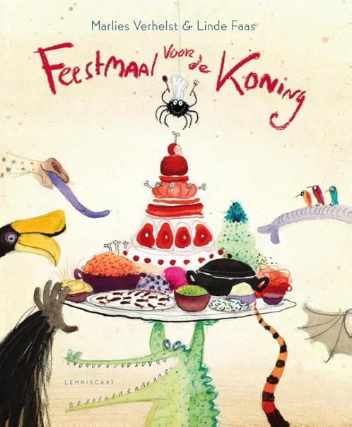Feestmaal voor de koning 9789047706694 Marlies Verhelst, Boeken, Prentenboeken en Plaatjesalbums, Zo goed als nieuw, Verzenden