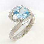 Bague - 18 carats Or blanc - 3.00ct. tw. Topaze, Nieuw