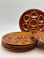 Niederviller - Oesterservies (6) - Aardewerk, Emaille