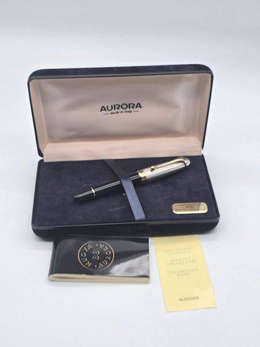 Aurora - Pluma estilografica Aurora 88 Black and Sterling, Verzamelen, Pennenverzamelingen