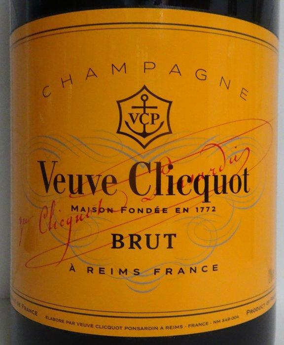 Veuve Clicquot - Reims Brut - 1 Double Magnum/Jeroboam (3 l), Verzamelen, Wijnen