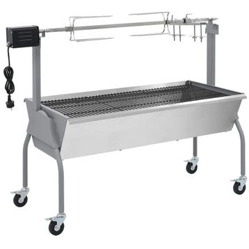 vidaXL Draaispit barbecue met elektrische motor, Verzenden