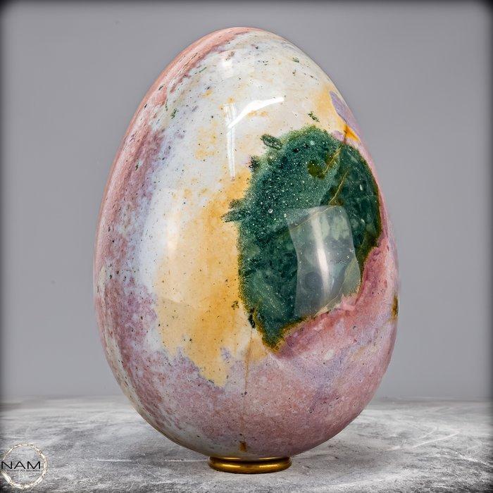 Natuurlijk Ocean Achat Ei Van de hoogste kwaliteit- 6265.34, Antiek en Kunst, Curiosa en Brocante