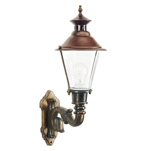 Buitenverlichting brons-koper Buitenlamp Ouddorp M, Tuin en Terras, Buitenverlichting, Verzenden