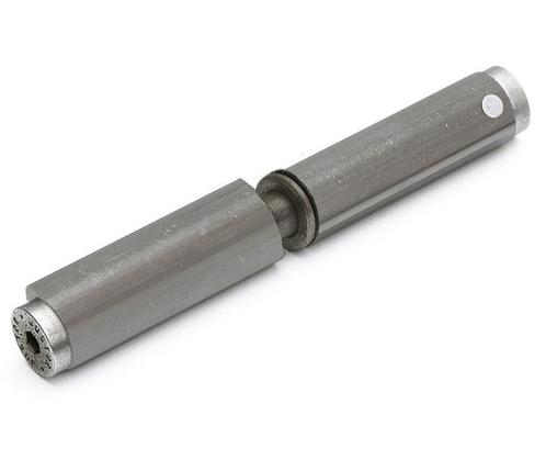 Aanlaspaumelle met veer en ring 235x22 mm rvs, Doe-het-zelf en Bouw, Hang- en Sluitwerk, Klink of Kruk, Nieuw, Overige materialen
