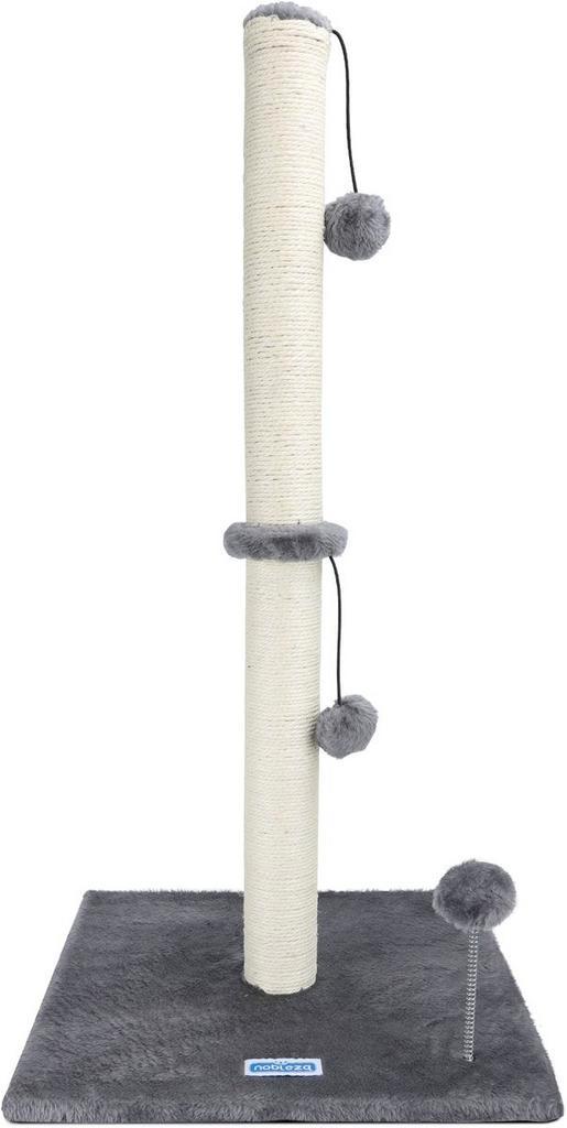 Krabpaal voor katten - 80x41x41 cm - Wit - Nobleza, Dieren en Toebehoren, Krabmeubelen, Nieuw, Verzenden