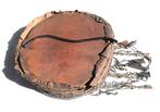 Trommel Chepang, drie Trommelschlegel, Schamane, 45 cm -
