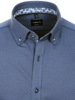 Venti Blauw Overhemd Button Down Boord Body Fit, Kleding | Heren, Nieuw, Verzenden